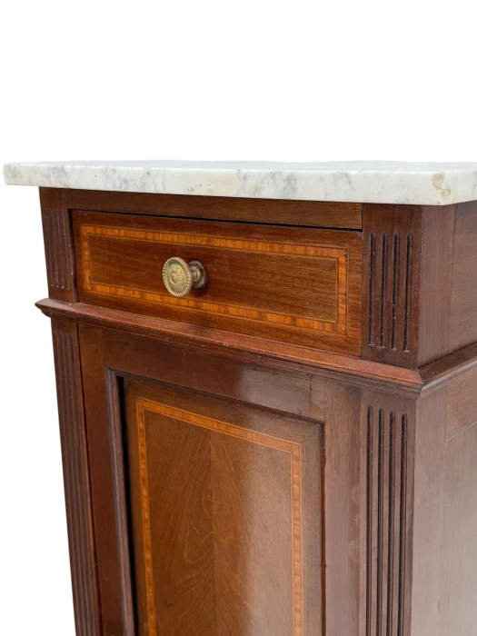 Pair of Art Nouveau Nightstands or Bedside Tables, 1900s